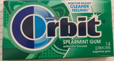 Spearmint Sugarfree Gum, Spearmint