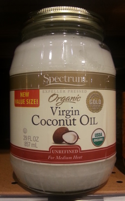 Cold Pressed Unrefined Organic Virgin Coconut Oil