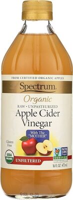 Apple Cider Organic Unfiltered Vinegar, Apple Cider