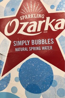 Simply Bubbles Sparkling Natural Spring Water, Simply Bubbles