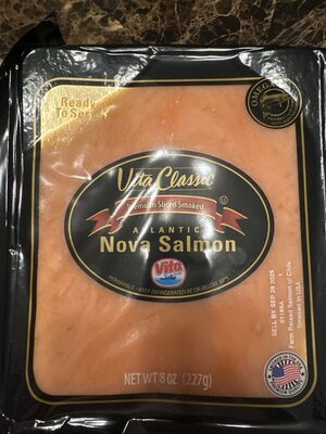 Premium Sliced Smoked Atlantic Nova Salmon