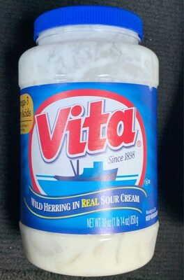 Wild Herring In Real Sour Cream, Real Sour Cream