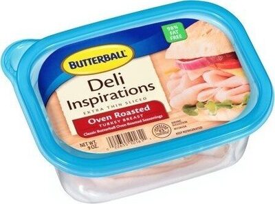 Oven Roasted Extra Thin Sliced Turkey Breast, Oven Roasted