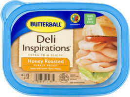 Honey Roasted 97% Fat Free Extra Thin Sliced Turkey Breast, Honey Roasted