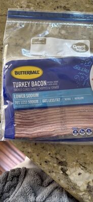 Lower Sodium Turkey Bacon