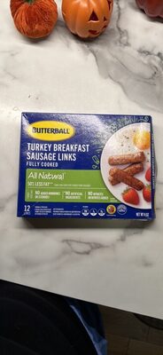 Butterball, Turkey Breakfast Sausage Links