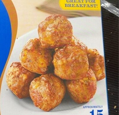 Traditional A Flavorful Mix Of Turkey Breakfast Sausage, Cheddar Cheese & Herb Seasoned Baking Mix Sausage Balls, Traditional