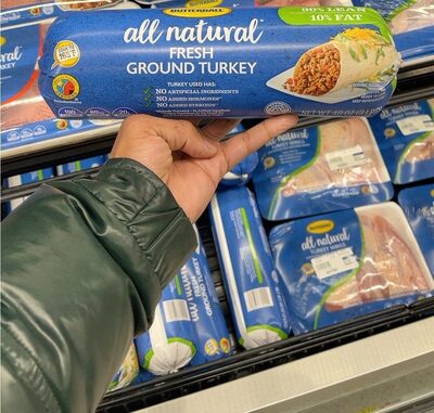 90% Lean 10% Fat Fresh Ground Turkey
