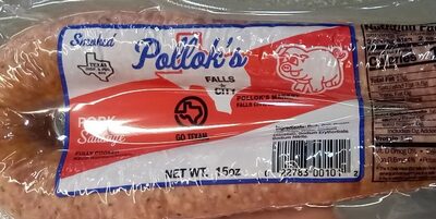 Smoked Pork Sausage, Smoked