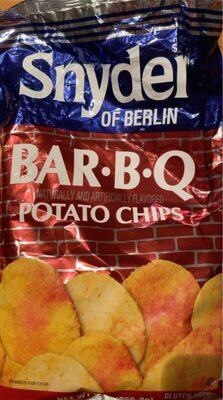 Bar-B-Q Flavored Potato Chips, Bar-B-Q