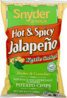 Snyder Of Berlin, Kettle Cooked Potato Chips, Hot & Spicy Jalapeno, Hot & Spicy Jalapeno