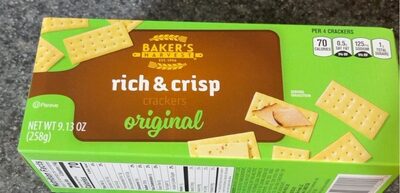 Original Rich & Crisp Crackers, Original