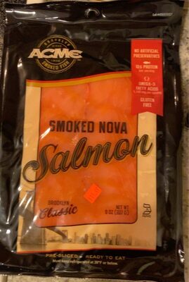 Classic Brooklyn Smoked Nova Salmon