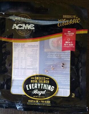 Everything Bagel Smoked Nova Salmon