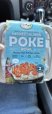Smoked Salmon Poke Bowl, Salmon