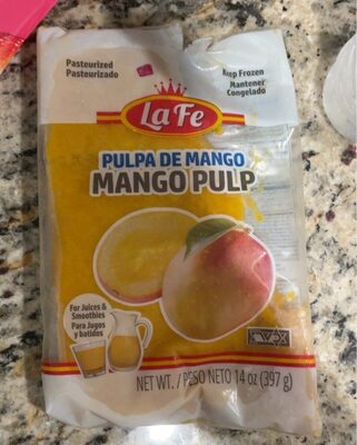 La Fe Mango Pulp, 14 Oz