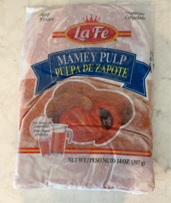 La Fe Mamey Pulp, 14 Oz
