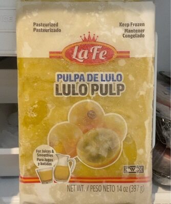 La Fe Naranjilla Pulp, 14 Oz