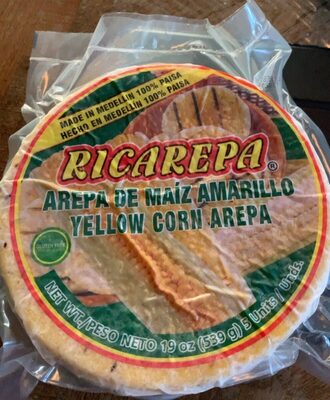 Yellow Corn Arepa, Yellow Corn