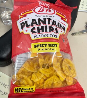 Spicy Hot Plantain Chips