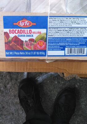 La Fe Guava Snack, 18 Count, 30 Oz