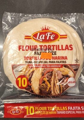 Fajita Size Flour Tortillas