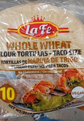 Whole Wheat Taco Size Flour Tortillas
