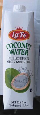 100% Coconut Water, Coconut