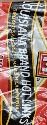 Louisiana Brand Hot Links Smoked Sausage