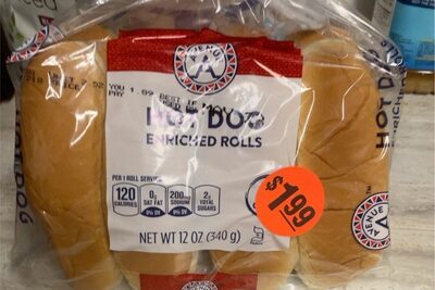 Hot Dog Enriched Rolls