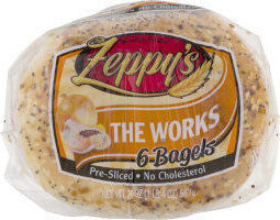 The Works Pre-Sliced Bagels