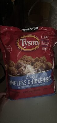 Popcorn Chicken Breast Chunk Fritters With Rib Meat