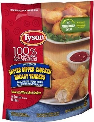 Batter Dipped Chicken Breast Tenders