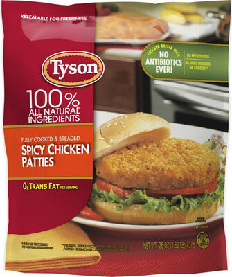 Spicy Chicken Patties, Spicy
