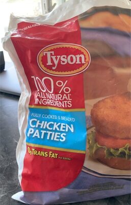 Fully Cooked & Breaded Chicken Patties