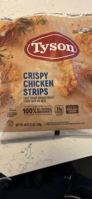 Crispy Chicken Strips, Crispy