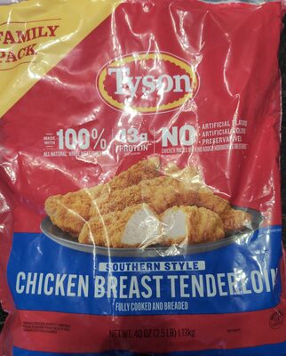 Southern Style Chicken Breast Tenderloins, Southern Style