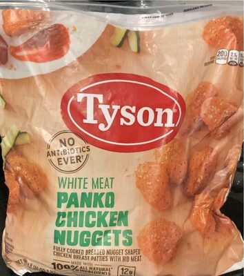 White Meat Panko Chicken Nuggets, White Meat Panko