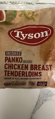 Panko Breaded Chicken Breast Tenderloins, Panko
