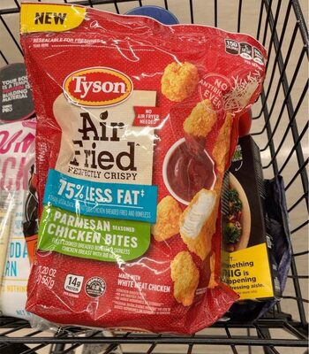 Parmesan Seasoned Air Fried Chicken Bites, Parmesan Seasoned