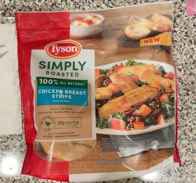 Simply Roasted Chicken Breast Strips With Rib Meat, Simply Roasted