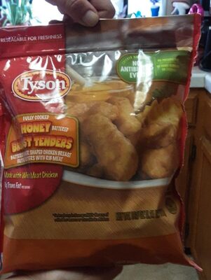 Honey Battered Breast Tenders, Honey