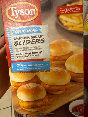 Original Chicken Breast Sliders, Original