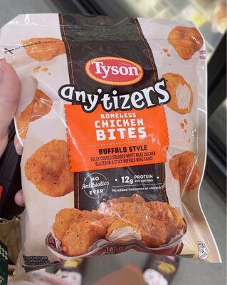 Buffalo Style Boneless Chicken Bites, Buffalo Style