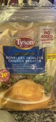 Tyson Boneless Skinless Chicken Breasts, 2 lb. (Frozen)