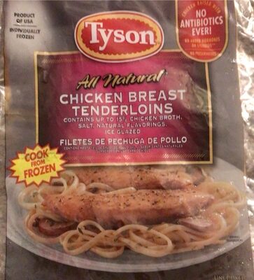 Tyson Boneless Skinless Chicken Breast Tenderloins, 2 lb. (Frozen)