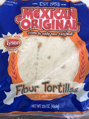 Flour Soft Taco Style Tortillas, Flour