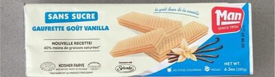 Sugar Free Vanilla Flavored  Wafers, Vanilla
