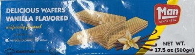 Vanilla Flavored Delicious Wafers, Vanilla