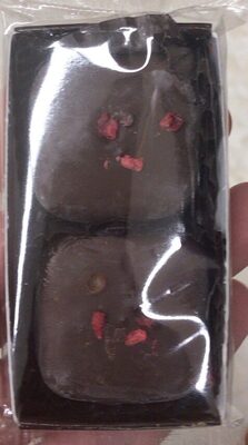 The Famous Pacific Dessert Company, Dark Chocolate Meltaways, Raspberry, Raspberry